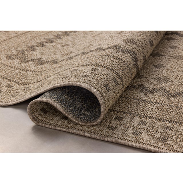 Loloi Rugs Chris Loves Julia x Loloi Providence Charcoal / Dove 6'-3" x 9'-2" Area Rug For Sale - Image 4 of 6