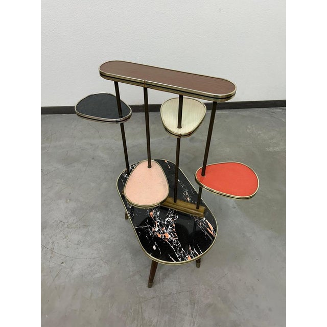 Mid-Century Modern Flower Stand, 1950s For Sale - Image 4 of 8