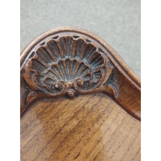 Grand Rapids Walnut Shell Carved Claw Foot Coffee Table. proudly made in the USA! Heirloom piece perfect for small spaces...