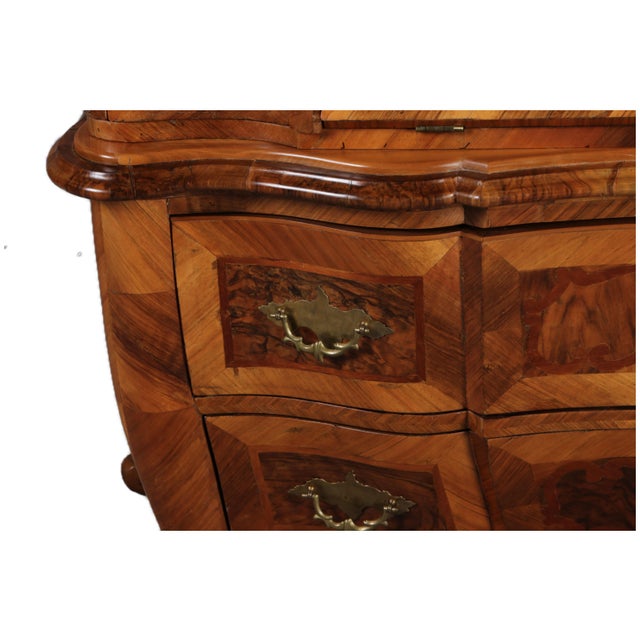 Baroque Museum Secretary Mainz in Walnut, 1750s For Sale - Image 13 of 18