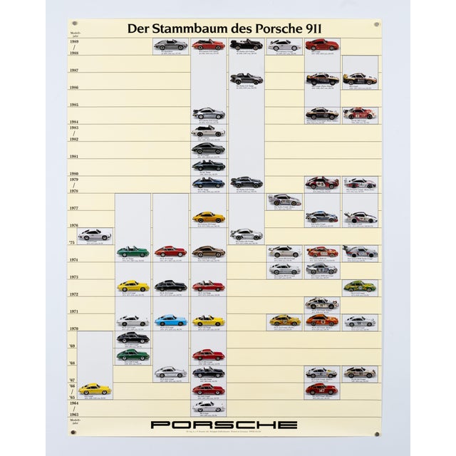 Modern Original Vintage Porsche Poster For Sale - Image 3 of 9