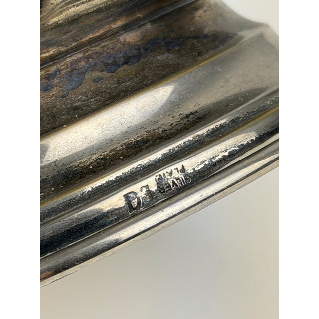 Silver Antique Silver Plated Champagne Bucket with Lion Head Handles, 1920s For Sale - Image 8 of 11