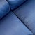 1980s Art Deco Chinoiserie Style Royal Blue Allover Upholstered 3-Seater Sofa For Sale - Image 11 of 16