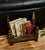 Late 20th Century Late 20th Century Rustic Medieval Wooden Vintage Book Holder / Display Shelf Gothic Style For Sale - Image 5 of 10
