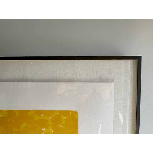 Mid-Century Modern Per Arnaldi "Yellow Chair" Lithograph For Sale - Image 3 of 7