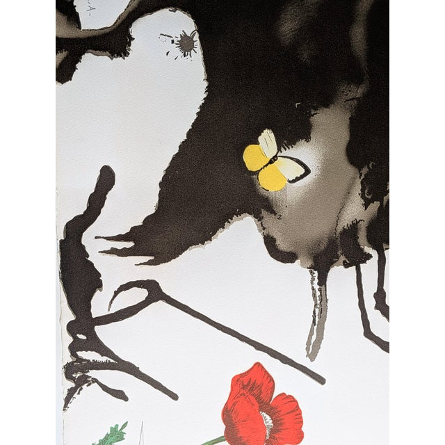 Modern Salvador Dali, Autumn (M&L 1370), 1972, Hand-Signed Original Color Lithograph For Sale - Image 3 of 18