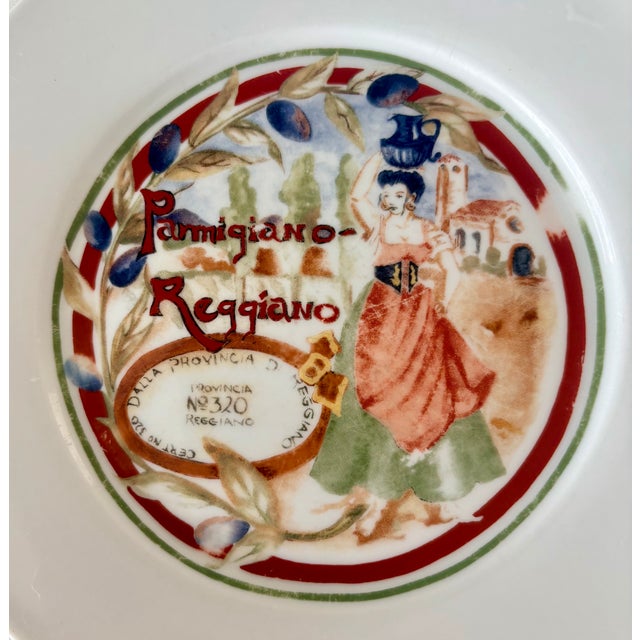 2000 - 2009 Restoration Hardware Gourmet Cheese Appetizer Plates - Set of 4 For Sale - Image 5 of 8