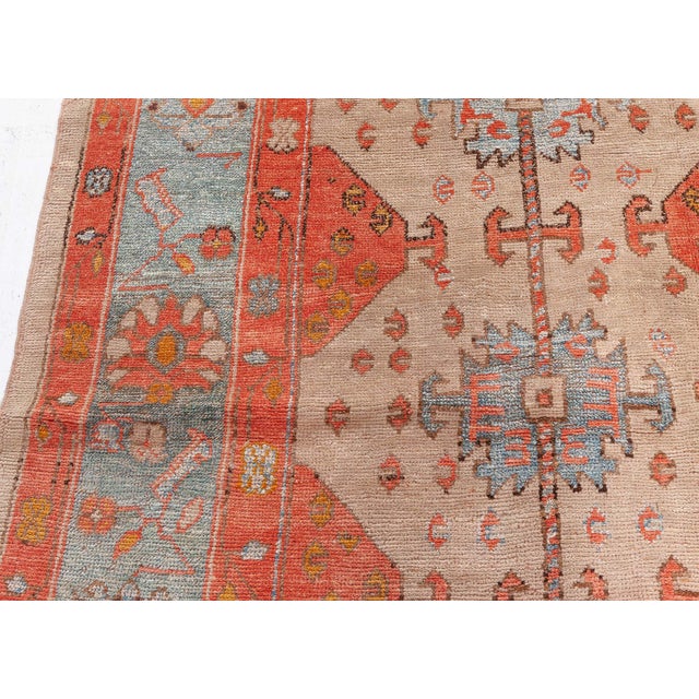 Turkish New Turkish Oushak Rug by Doris Leslie Blau For Sale - Image 3 of 9