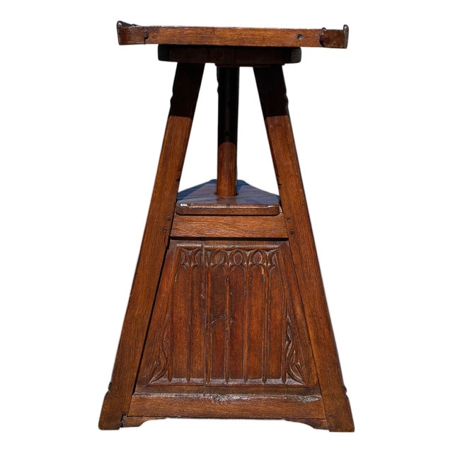 Gothic Style Sculptors Stand For Sale