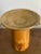 Artisan, Studio-Craft, Hand-Turned Wood & Brass Taza Vessel For Sale - Image 10 of 13