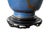 Antique 19th Century Chinese Cloisonné Vase Lamp With Cherry Blossoms & Swallows on Cobalt Blue Ground, 18" For Sale - Image 14 of 15