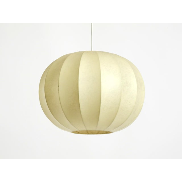 Small Cocoon Pendant Lamp, 1960s For Sale - Image 14 of 14