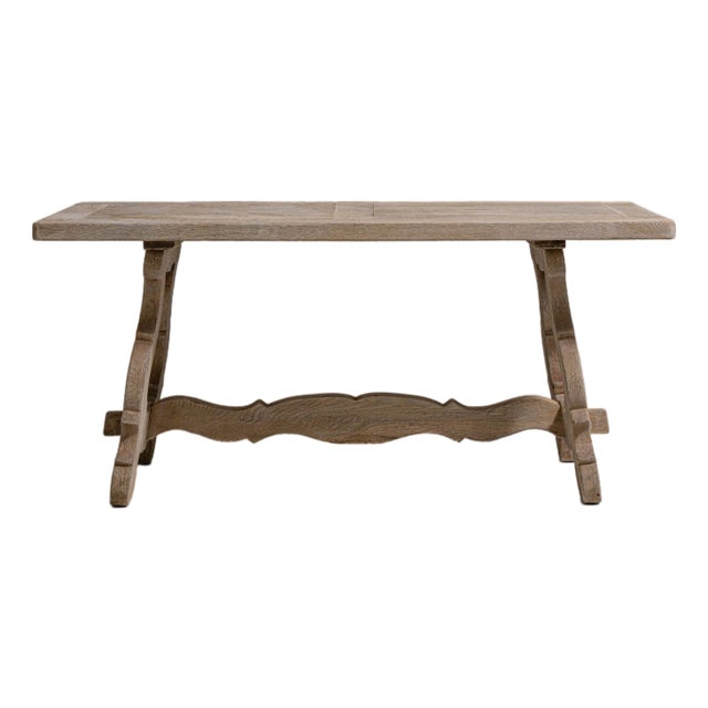 French Oak Coffee Table, Antique, France, Circa 1970 For Sale