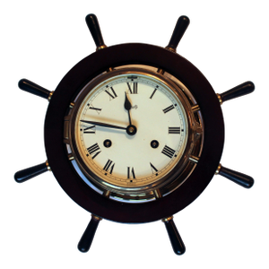 Mid-20th Century German Ship's Clock by Schatz