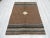Vintage brown wool blanket kilim rug from the Siirt region of Turkey .Approximately 45-55 years old. In very good condition.