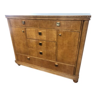 Large Biedermeier Style Sideboard Cabinet For Sale