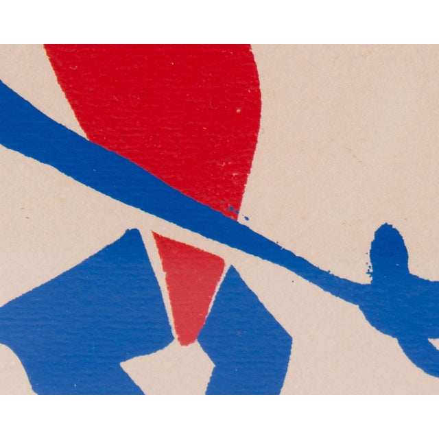 1975 “The Joy of the Circus” Abstract Serigraph Print by A. Denny For Sale In Indianapolis - Image 6 of 9