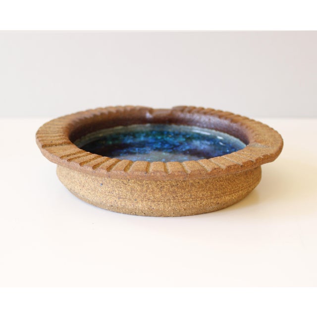 Vintage Richard Peeler Ceramic Pottery Ashtray Chairish