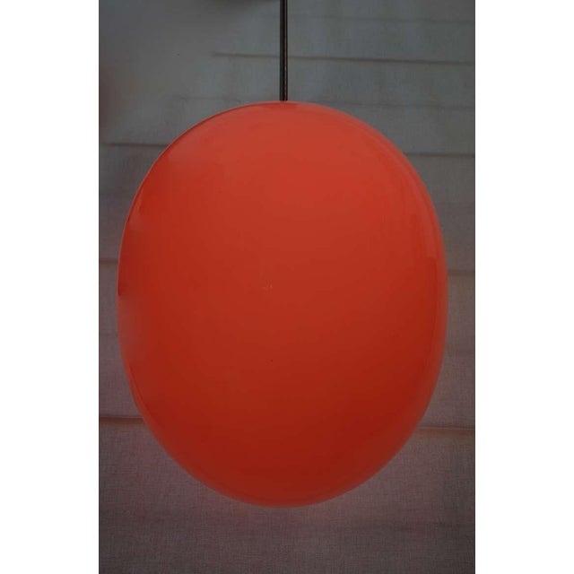 Mid-Century Modern Modern Egg Pendant Light For Sale - Image 3 of 5