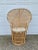 Bohemian Wicker Emanuelle Peacock Chair For Sale - Image 13 of 13
