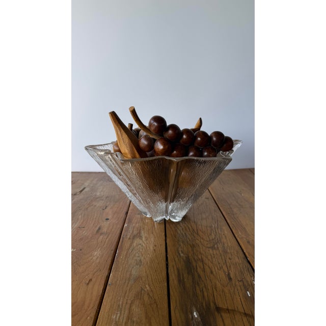 Vintage Walther Glas Starburst Centerpiece Bowl For Sale In Phoenix - Image 6 of 7