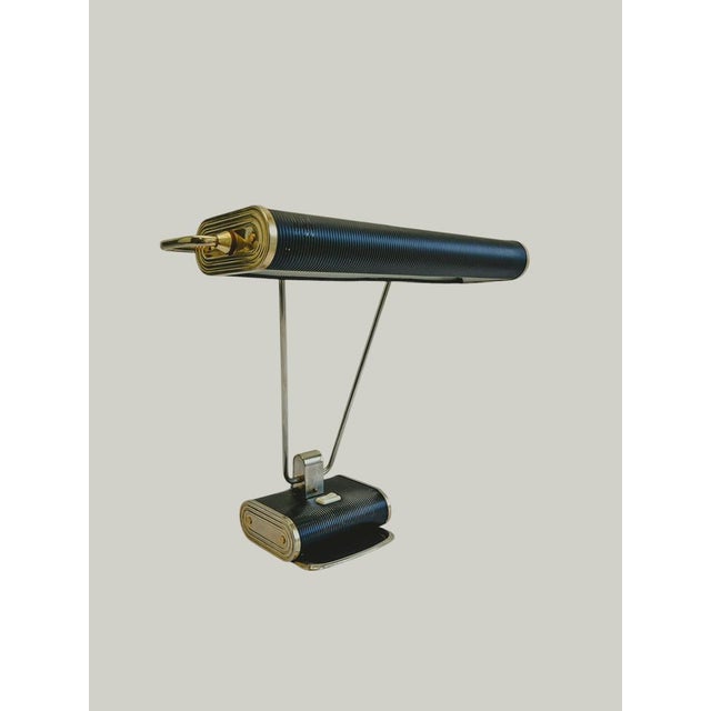 1930s French Art Deco Table Lamp attributed to Eileen Gray for Jumo, France, 1930s For Sale - Image 5 of 18