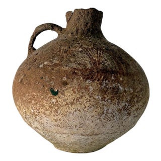 Middle Eastern Clay Vessel For Sale