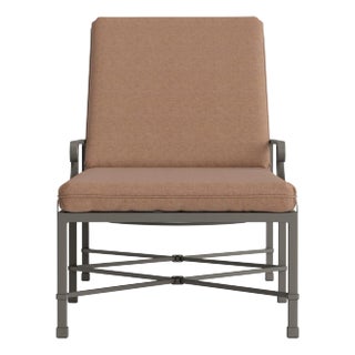 Brown Jordan Venetian Adjustable Chaise Lounge, Mica frame with Fusion Clay fabric For Sale