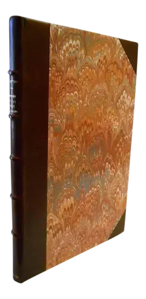 Late 17th Century Leather Folio Book, c.f. Menestrier's Histoire Du Roy Louis Le Grand - Les Medailles, Emblemes