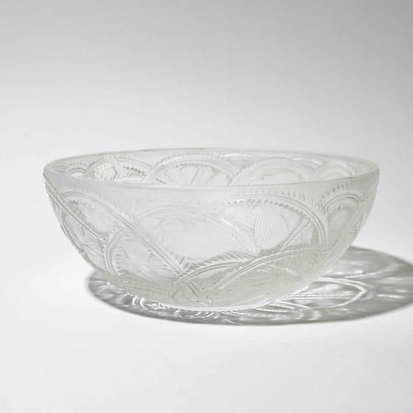Lalique Pinson Bowl For Sale - Image 9 of 9