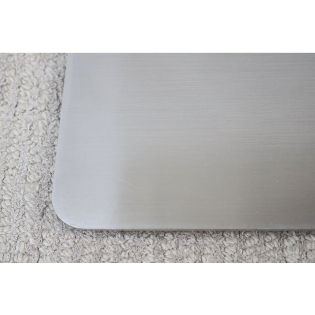 Minimalist Jephson Robb for Bernhardt Design Quiet Rectangular Laptop Side Table For Sale - Image 16 of 18