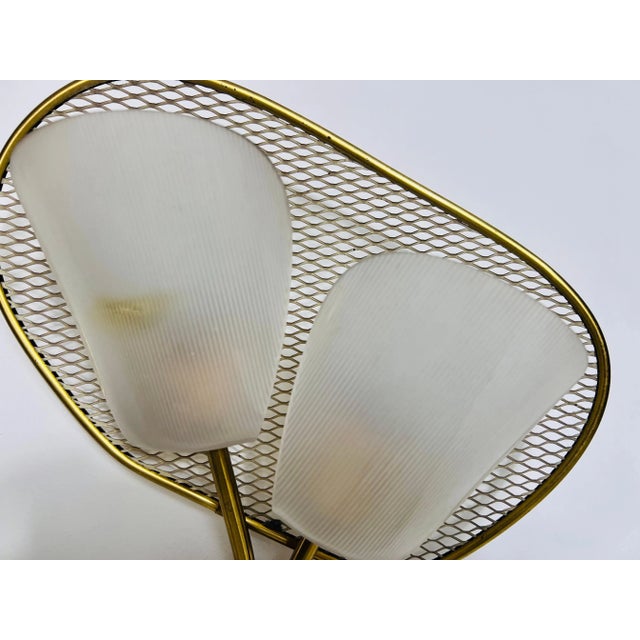 Mid-Century Brass and Plexi Glass Wall Lamps, Italy, 1960s - A Pair For Sale - Image 9 of 12