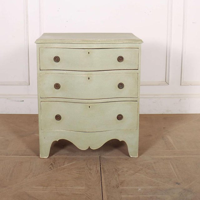 Swedish Serpentine Commode, 1890s For Sale - Image 10 of 10