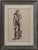 Chaim Gross, Rare Early Nude Drawing American Modernist Sculptor For Sale