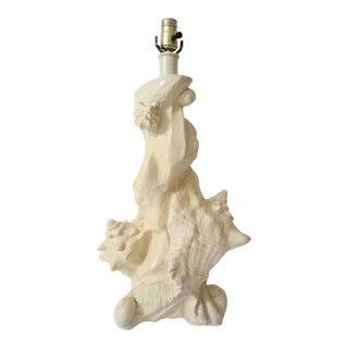 Sirmos Table Lamp Double Shell Motif For Sale