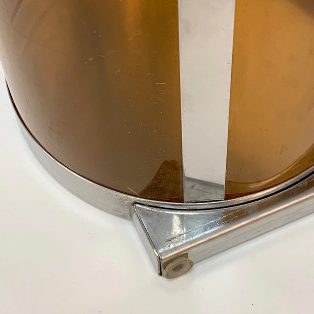 Mid-Century Modern Italian Steel and Plastic Box, 1970s For Sale - Image 3 of 9