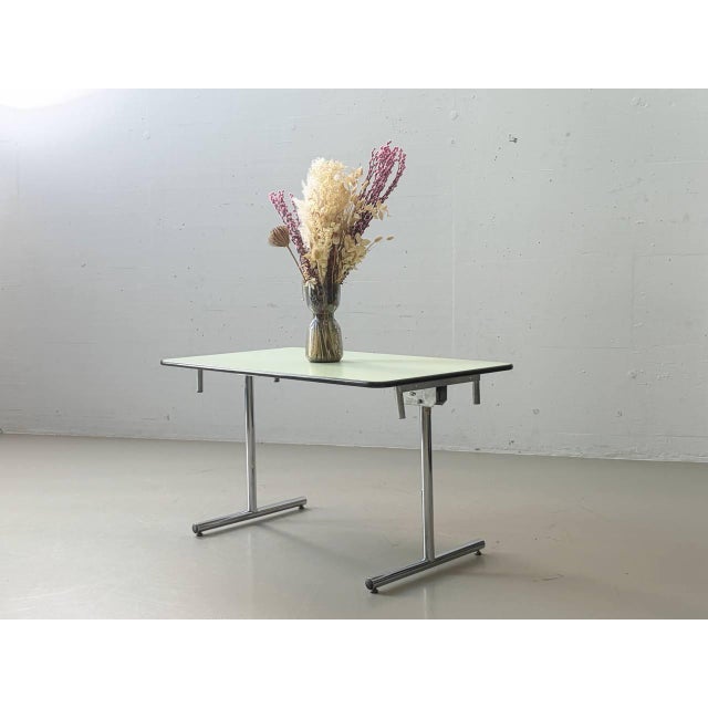Mint Green Folding Tables from Kelko For Sale - Image 6 of 14