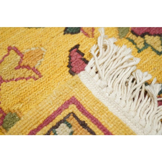 Turkish Sumak Rug 6' X 9' For Sale - Image 9 of 9