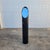 This is an vintage postmodern black fiberglass lipstick mirror designed in the manner of French designer Roger Lecal. This...