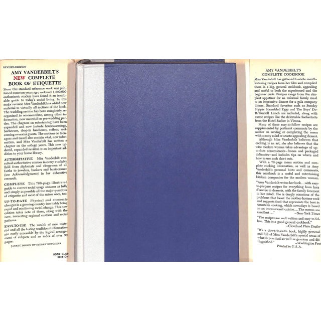 "Amy Vanderbilt's New Complete Book of Etiquette" 1963 Vanderbilt, Amy For Sale - Image 4 of 4