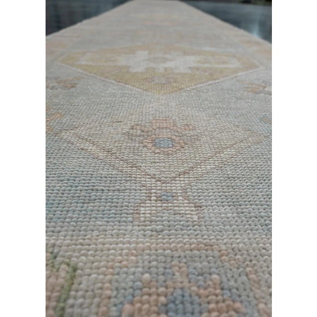 Early 21st Century Turkish Oushak Rug Runner 2'11" x 24' For Sale - Image 5 of 6