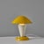 Pair of 1940s Josef Hurka Yellow Adjustable Shade Table Lamps for Napako Pair of table lamps in yellow and white lacquered...