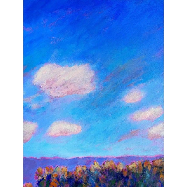 Barbara Sowle Santa Barbara, CA Landscape Painting on Canvas Offered for sale is a striking stylized Santa Barbara,...