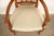 Wood Kindel Furniture Regency Solid Cherry Wood Klismos Armchair For Sale - Image 7 of 14