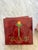 Art Nouveau Red Jewel Tile Moulded Majolica T & R Boote England, 1905 For Sale - Image 4 of 6