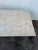 Tan Karl Springer Style Faux Stone Coffee Table, Metal & Resin, Usa For Sale - Image 8 of 12