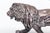 Vintage Israeli Sterling Silver Clad Lion Figurine For Sale - Image 4 of 7