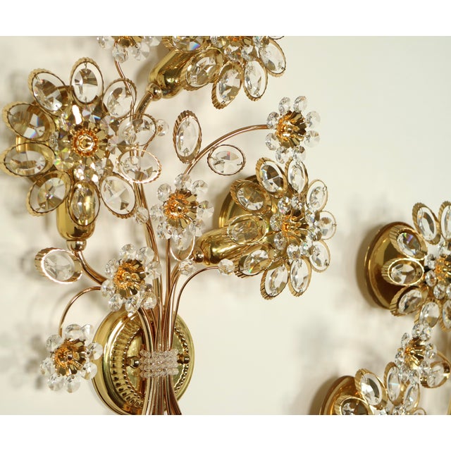 Metal 1970s Palwa Light Sconces - a Pair For Sale - Image 7 of 8