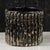 Vintage Terracotta Plant Pot with Silver Asparagus Design For Sale - Image 9 of 9