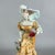 Green Vintage 20th Century Lady Knight Figures in Porcelain from Liani, Italy, Set of 2 For Sale - Image 8 of 11